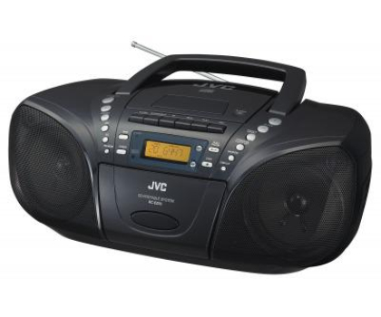 Radio i budzik Radiomagnetofon z CD JVC RC-EZ55B MP3